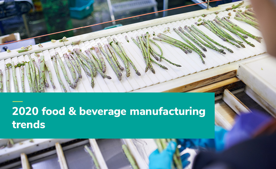 Webcast - 2020 food and beverage manufacturing trends