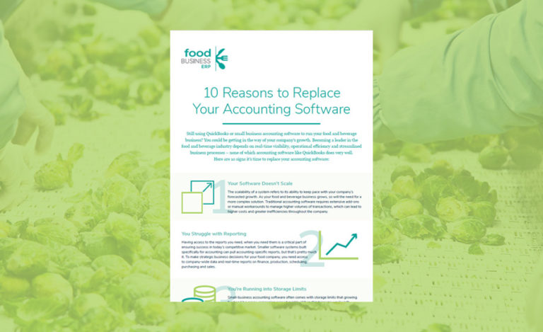 10 Reasons to Replace Accounting Software